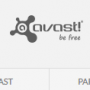 Bouton paramètre d'Avast